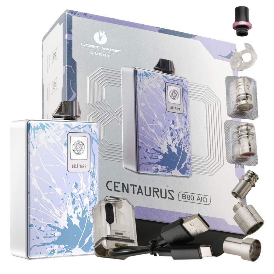 Jual Authentic Centaurus B80 80W 18650 AIO Kit with Centaurus Boro Tank