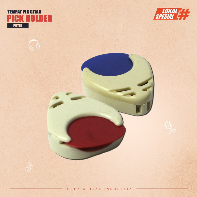 Jual ORCA Pick Holder / Tempat Pick Gitar | Shopee Indonesia