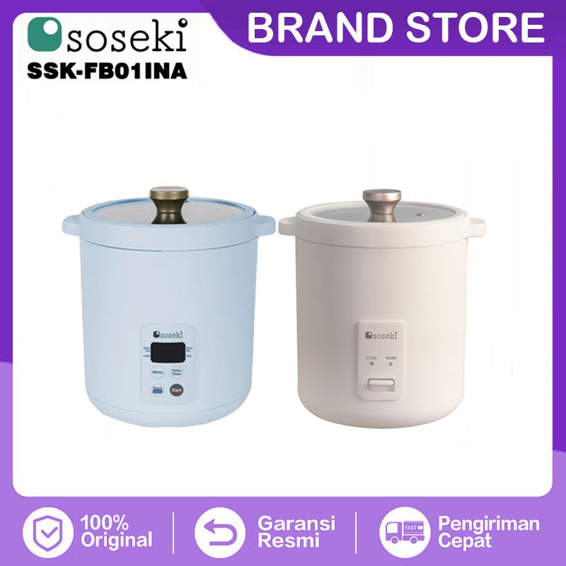 Jual SOSEKI Rice Cooker Mini Elektrik / Rice Cooker Elektrik Anti