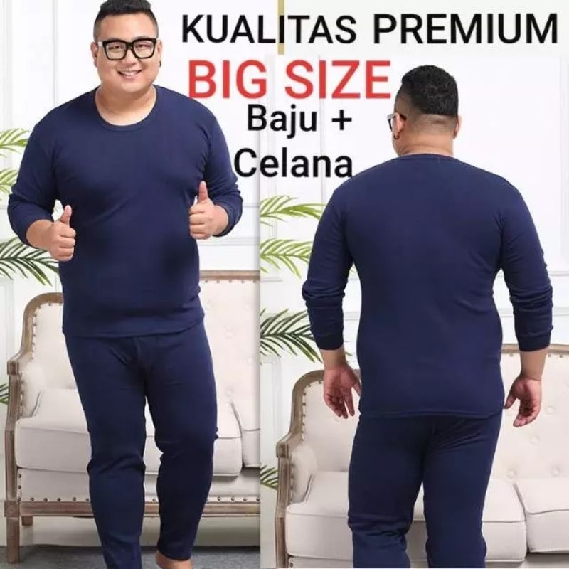 Long John Pria Baju Musim Dingin Big Size long jhon longjon longjhon 01