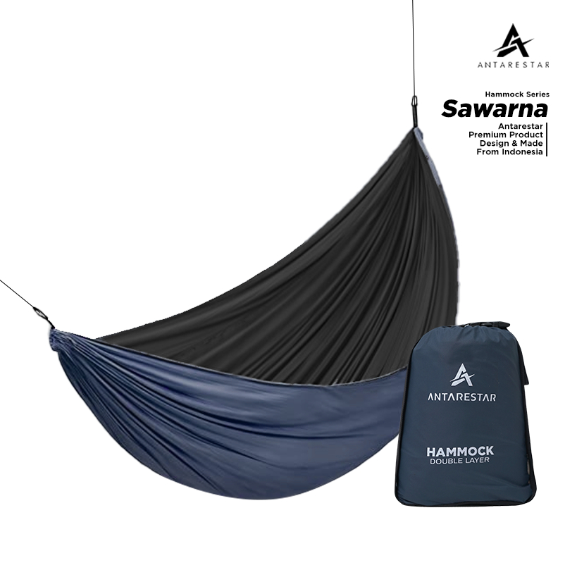 Jual ANTARESTAR Official Hammock Double Layer Series Sawarna Hammock
