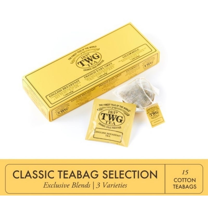Jual TWG Tea Empire Tea Selection 6 Assortments 30 Cotton Teabags