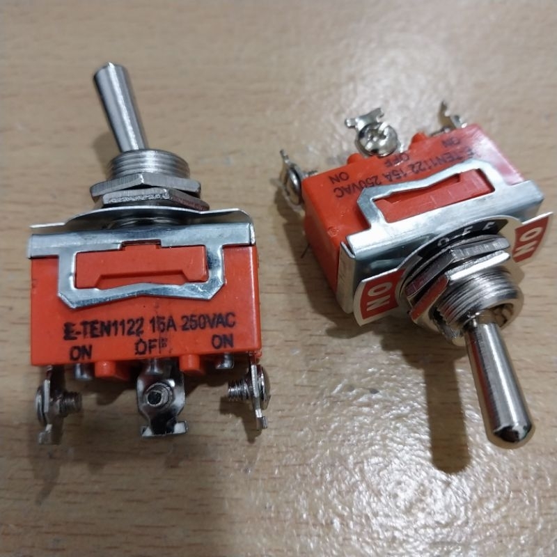 Jual Switch Saklar Toggle On off On 15A 250VAC | Shopee Indonesia
