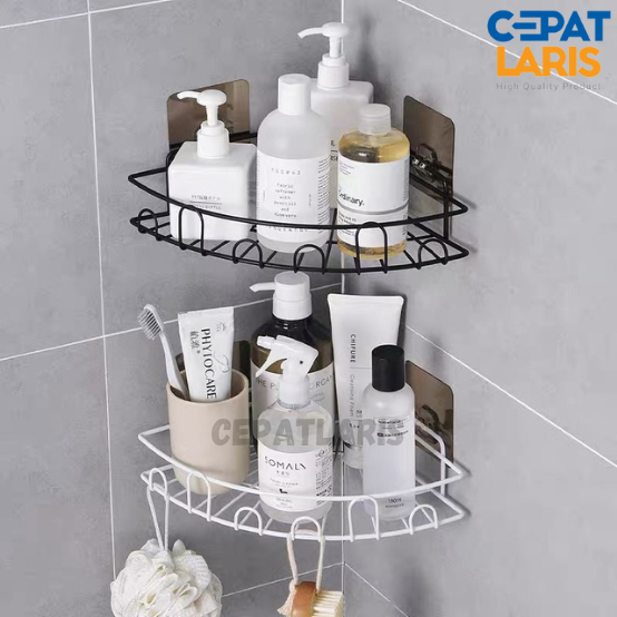 Jual CL Rak Kamar Mandi Model Kipas Rak Dinding Rak Penyimpanan ...