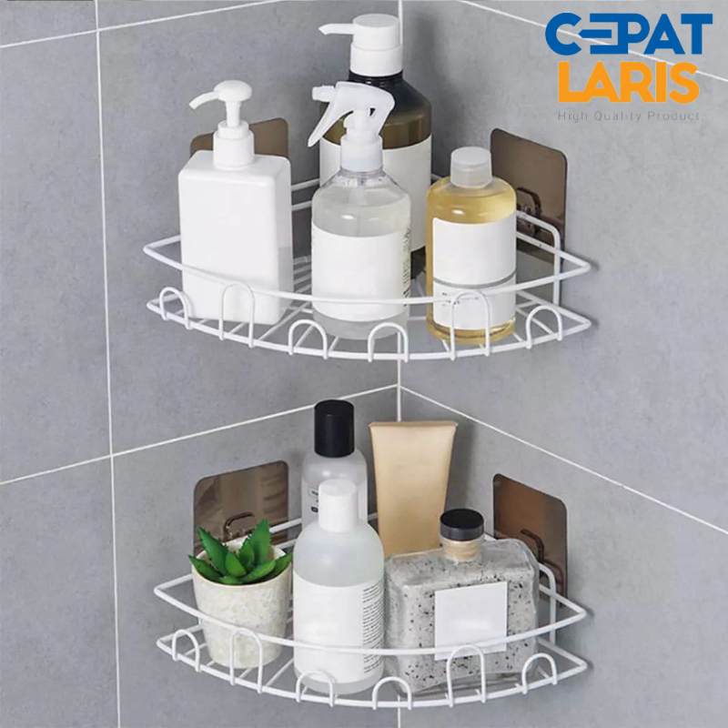 Jual CL Rak Kamar Mandi Model Kipas Rak Dinding Rak Penyimpanan ...