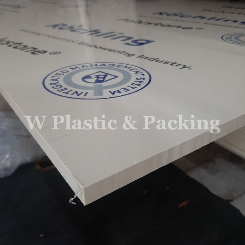 Jual Polystone grey / Plastik PP lembaran abu-abu rochling 3mm / 4mm ...