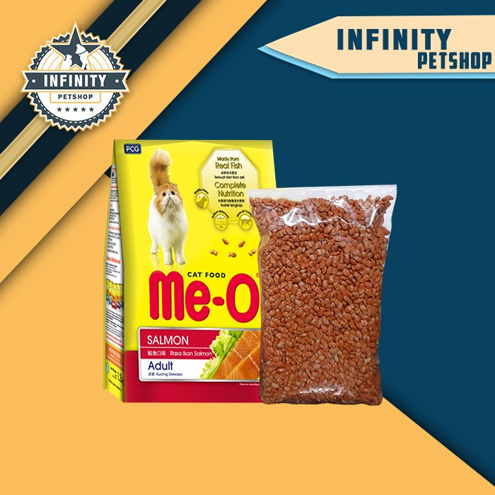 Jual Makanan Kucing Me-O Repacking Cat Food Meo 500 Gram | Shopee Indonesia