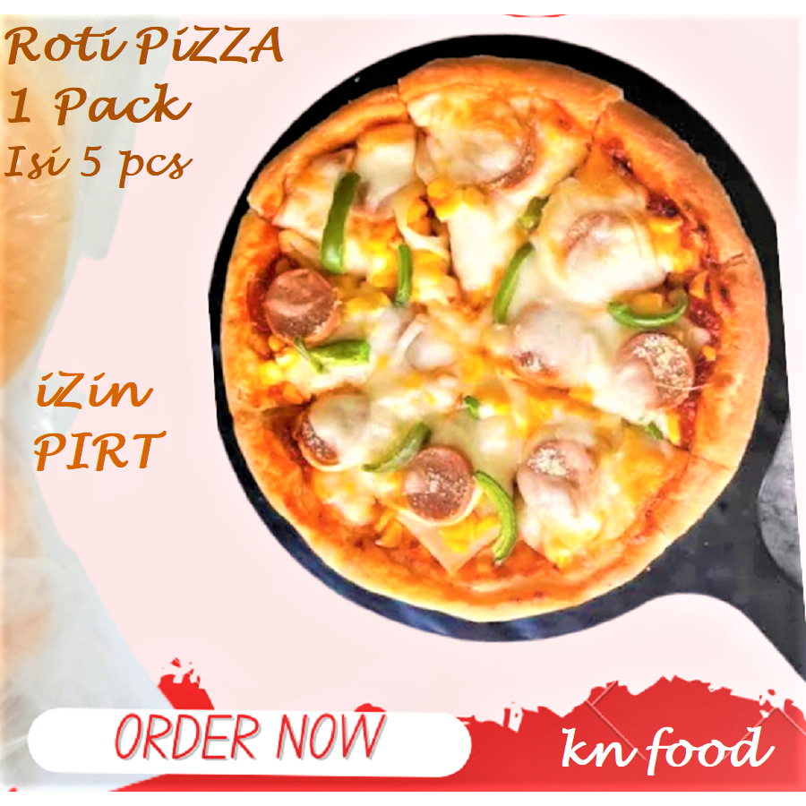 Jual Roti Pizza 1 Pack isi 5 lembar dough pizza Roti Pizza Lembut isi 5 ...