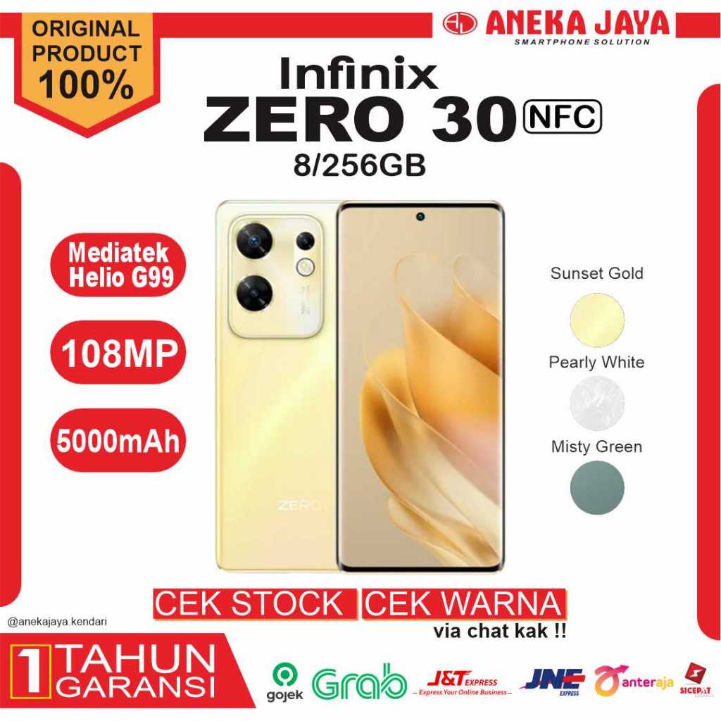 Jual Infinix ZERO 30 NFC 8GB/256GB Baru Segel Asli Pabrik Dan Garansi ...