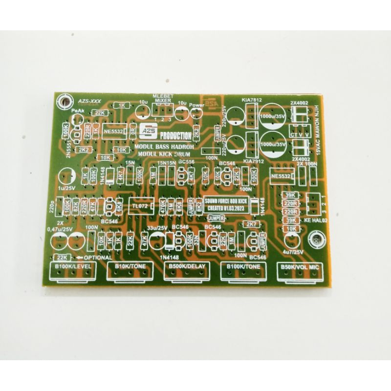 Jual PCB Modul Bass Hadroh Modul Kick Drum By Nur PCB. | Shopee Indonesia