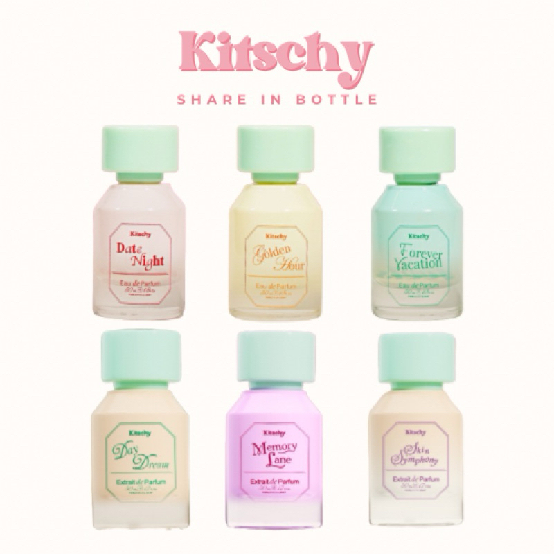 Jual decant Kitschy Feels Date Night Golden Hour Forever Vacation