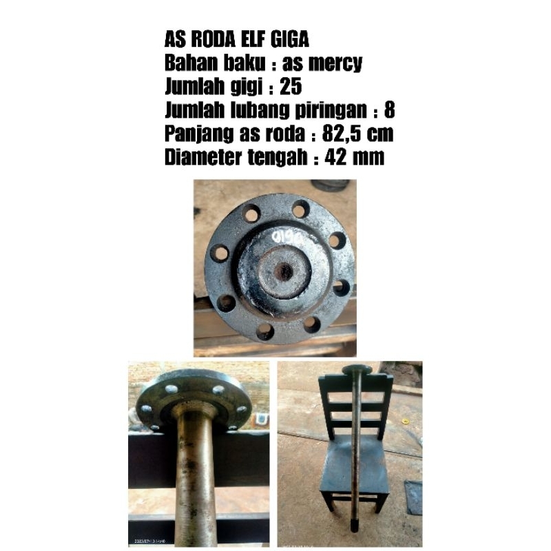 Jual AS RODA ELF GIGA BUATAN DARI AS MERCY AWET KUAT | Shopee Indonesia
