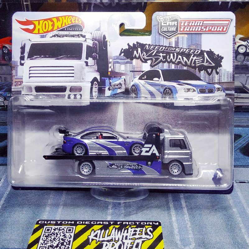 Jual HOTWHEELS LIMITED CUSTOM - TEAM TRANSPORT BMW M3 GTR E46 (NEED FOR ...