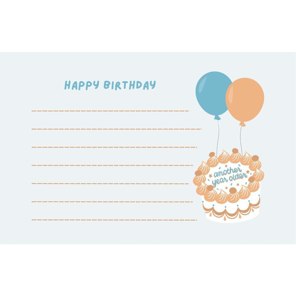 Jual Greeting Card BIRTHDAY / Gift Card Kartu Ucapan Ulang Tahun