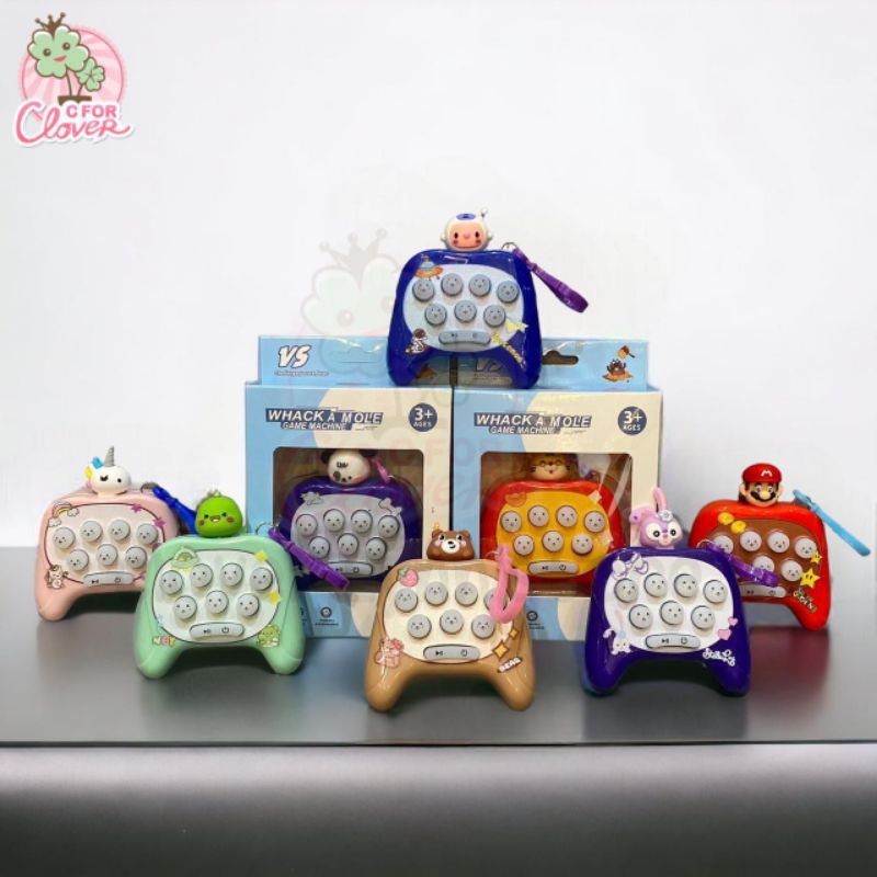 Jual WHACK A MOLE ELEKTRONIK GAMEPAD SHAPE fidget press raja pencetan ...