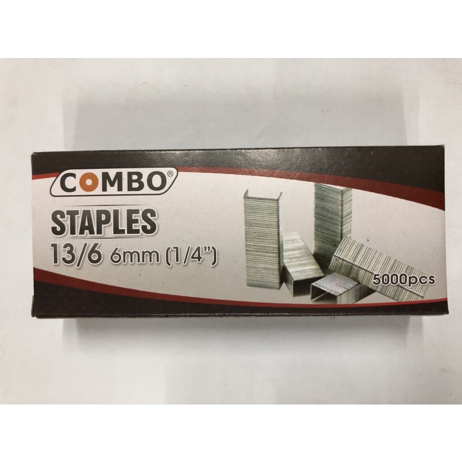 Jual Mata Hekter Staples Combo Tipe 13/6 ukuran 6 mm ( 1/4 inchi ...