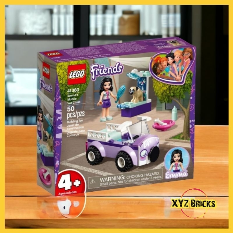 Lego friends emma's mobile vet clinic 2025