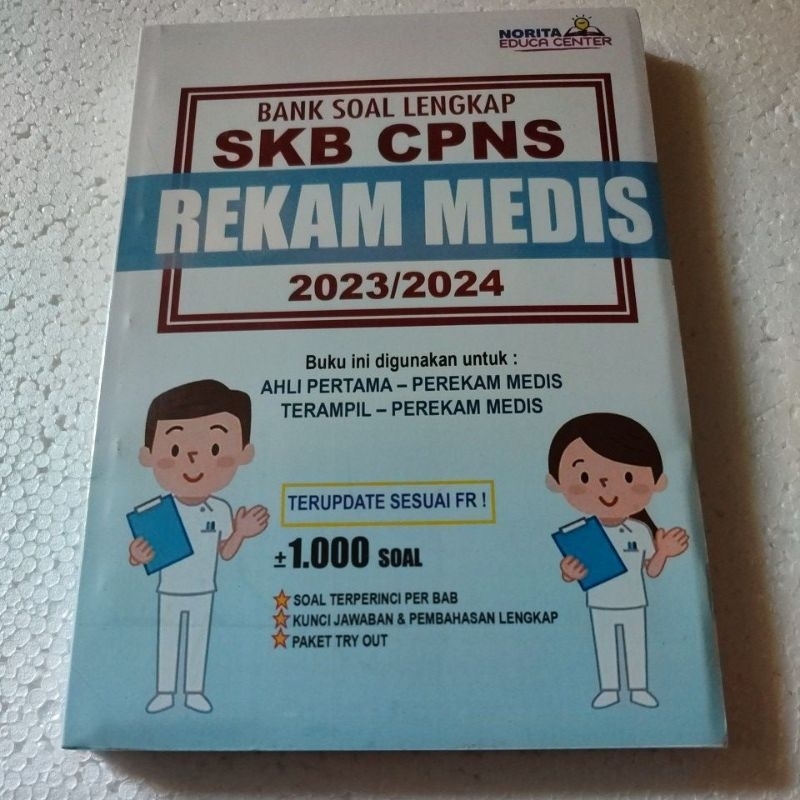 Jual BANK SOAL LENGKAP SKB CPNS REKAM MEDIS 2023/2024 Shopee Indonesia