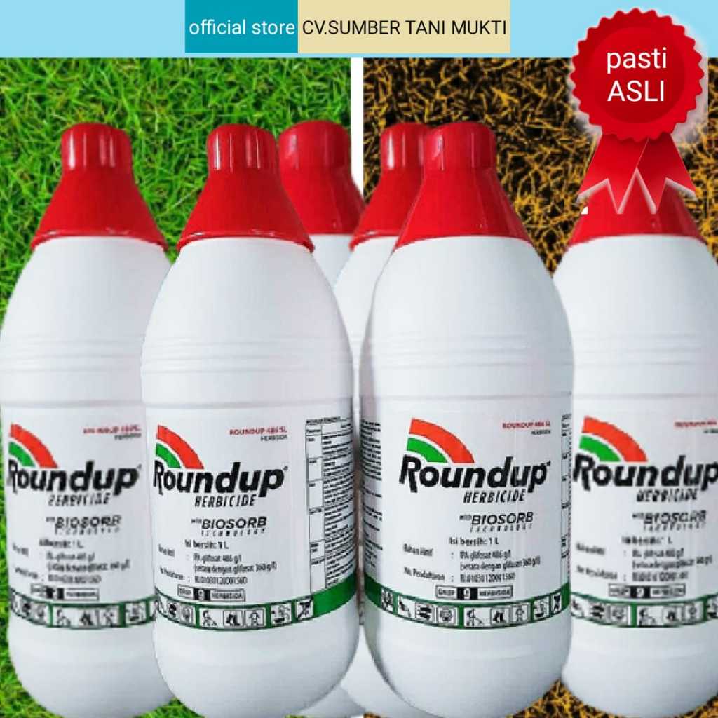 Jual Roundup 1 Liter Pembasmi Rumput Sampai Akar Shopee Indonesia