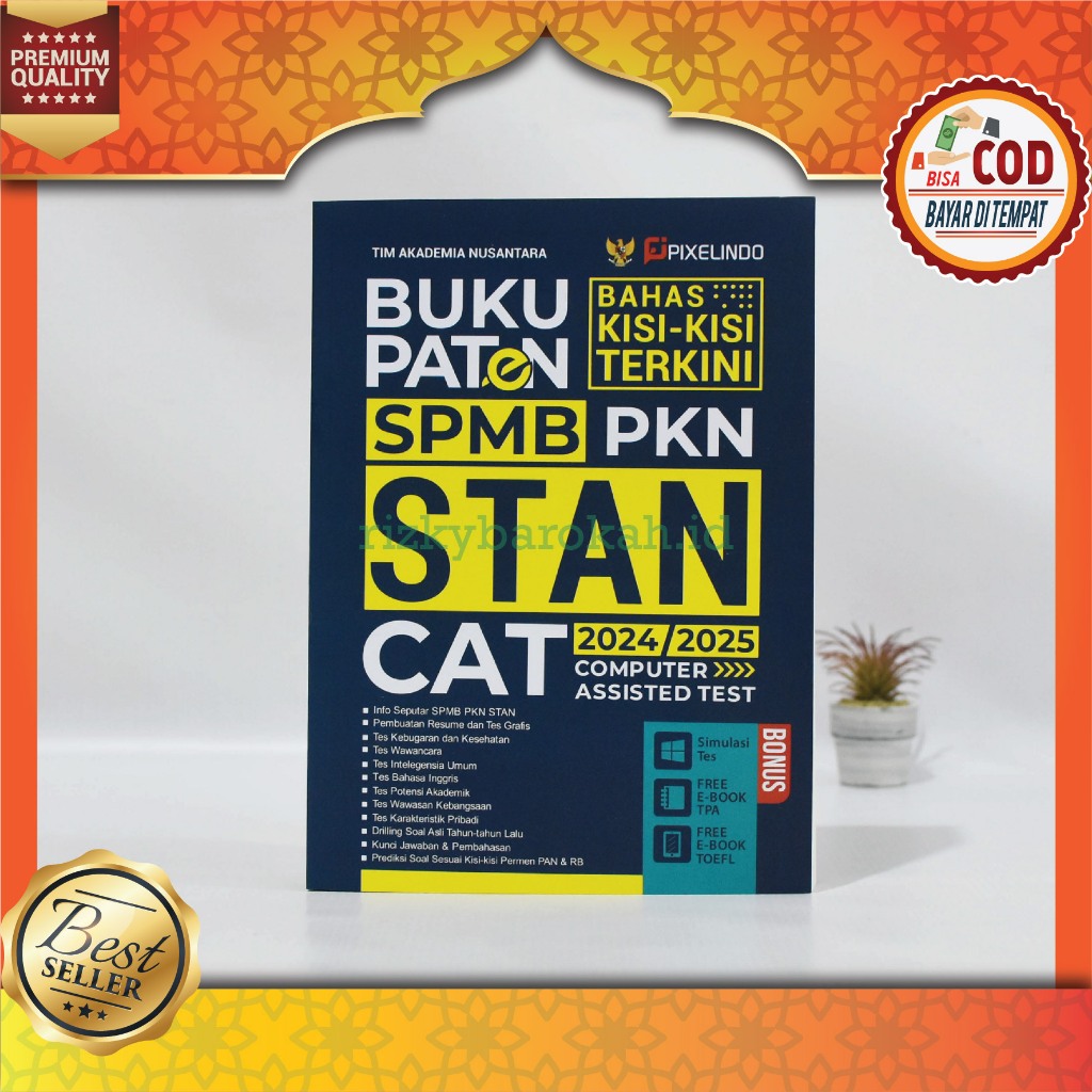 Jual Buku Paten SPMB PKN STAN 2024 / 2025 - Pixelindo Bahas Kisi-Kisi ...