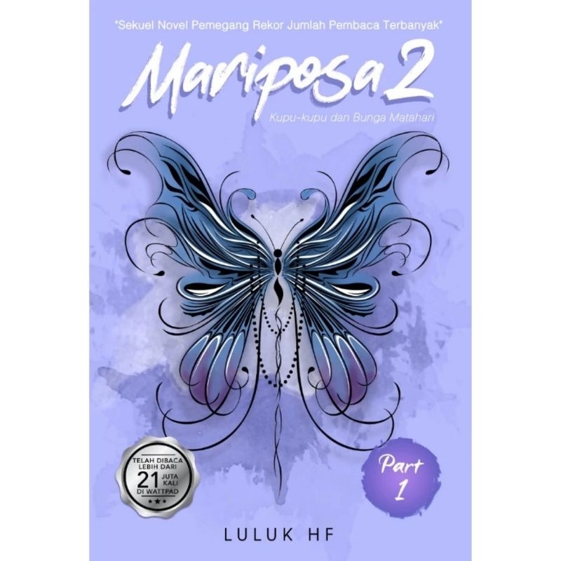 Jual Novel Mariposa 2 Part 1 Luluk HF Shopee Indonesia