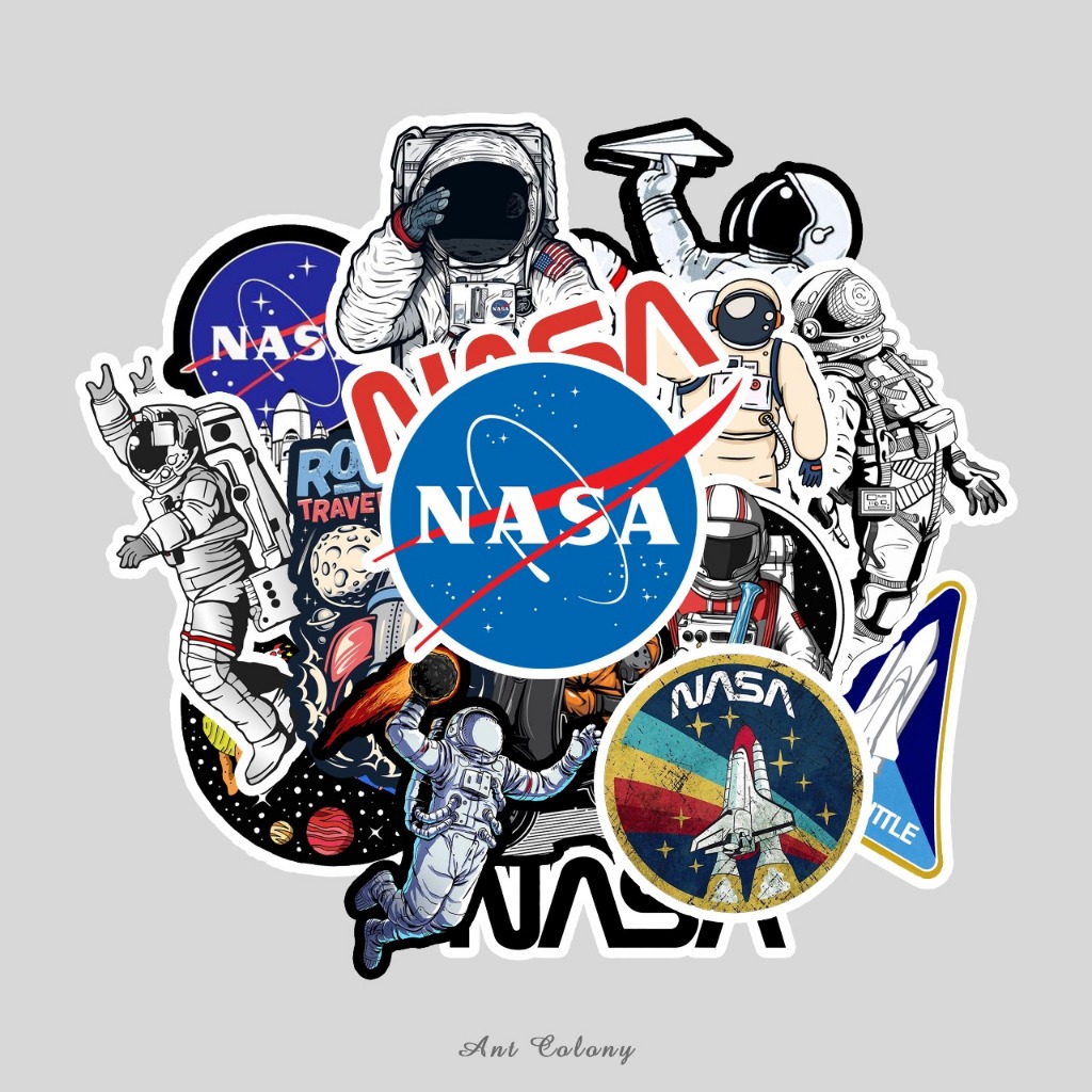Jual Stiker Pack NASA Stiker Case HP Laptop Kaca Kendaraan Sticker ...