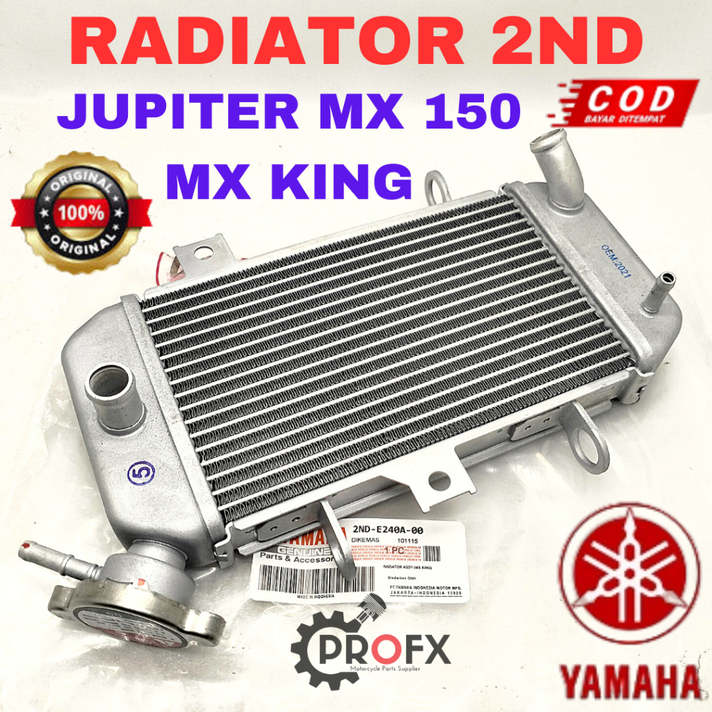 Jual RADIATOR ASSY MX KING, JUPITER MX 150 YAMAHA 2ND KUALITAS ORIGINAL ...