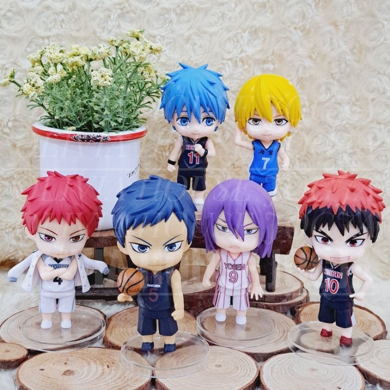 Figurines Anime Rob-LX - Lot De 6 Personnages - PVC Haute Qualité - Déco Bureau Ou Collection - Cake Topper Possible