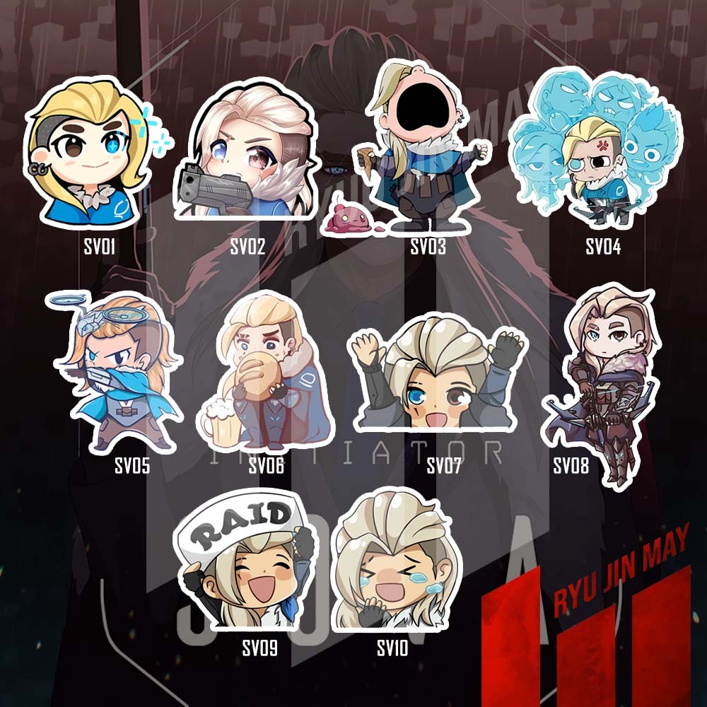 Jual Sticker Anime - Valorant - Sova | Shopee Indonesia