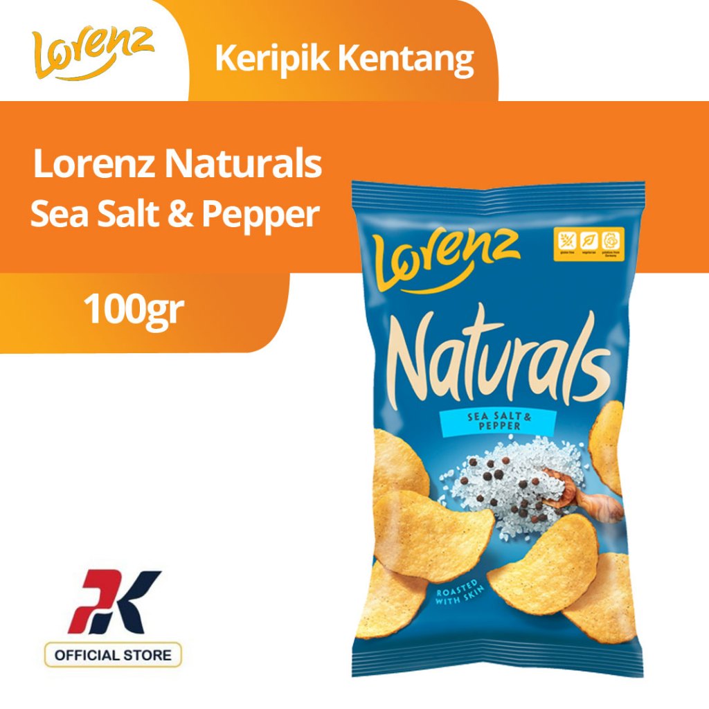 Jual Lorenz Naturals Sea Salt & Pepper 100 g Shopee Indonesia