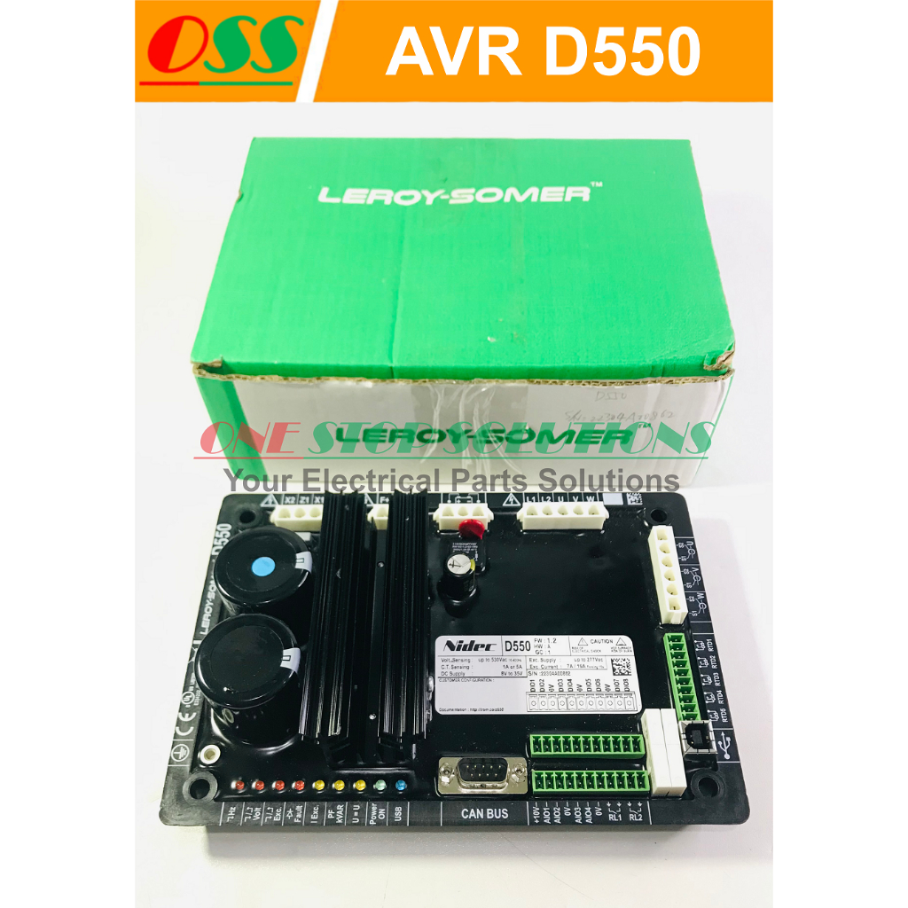 Jual AVR GENERATOR D550 LEROY SOMER ORIGINAL GENUINE Shopee Indonesia