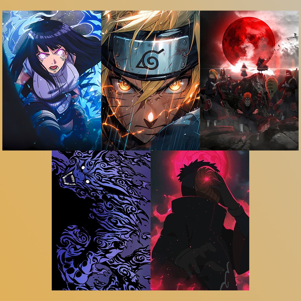 Jual POSTER NARUTO ISI 45pcs | DELUSIONWALL | POSTER DINDING NARUTO ...