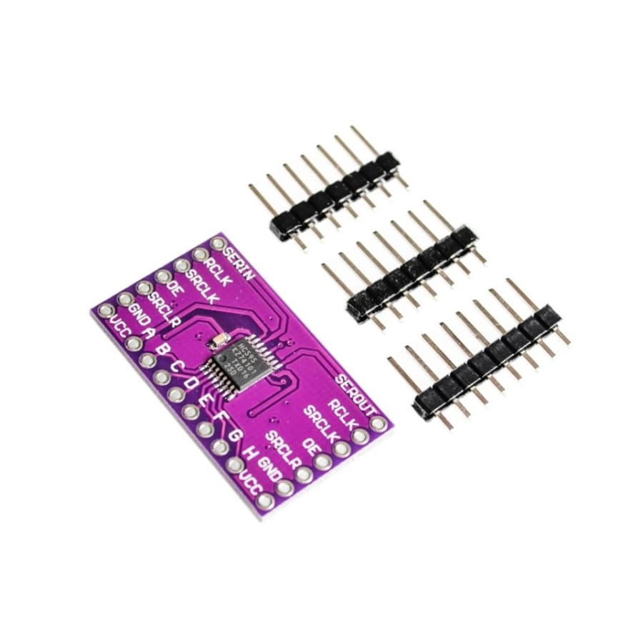 Jual CJMCU-595 74HC595 Shift Register Module 8 Channel 8bit Segment ...
