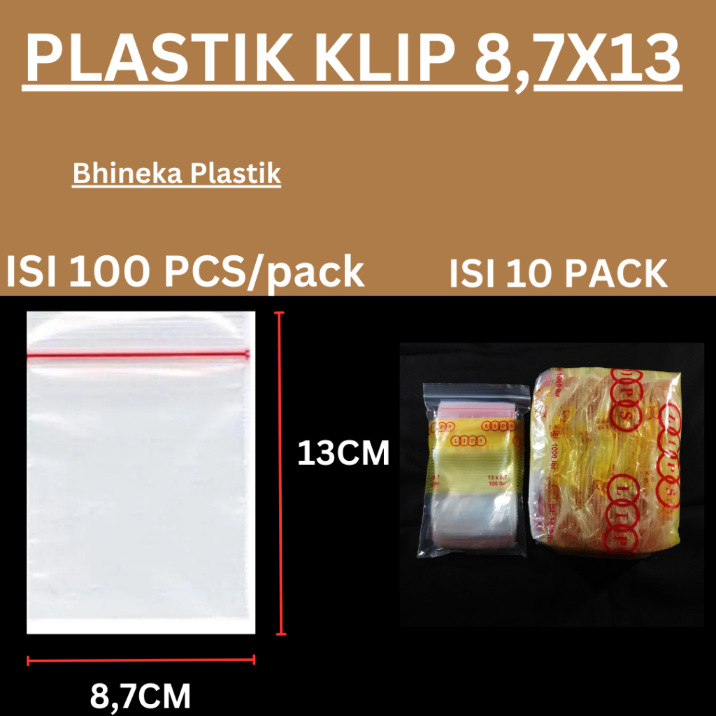 Jual Plastik Klip Uk 8 7x13 Cm Isi 1000 Lbr Plastik Obat Plastik