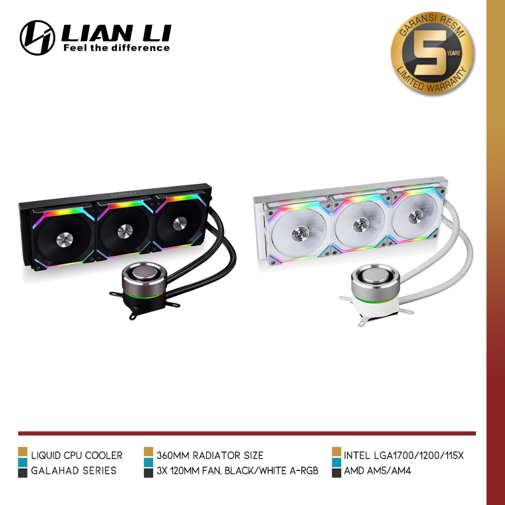 Jual LIAN LI Galahad 360 AIO UNI FAN SL Edition | Shopee Indonesia