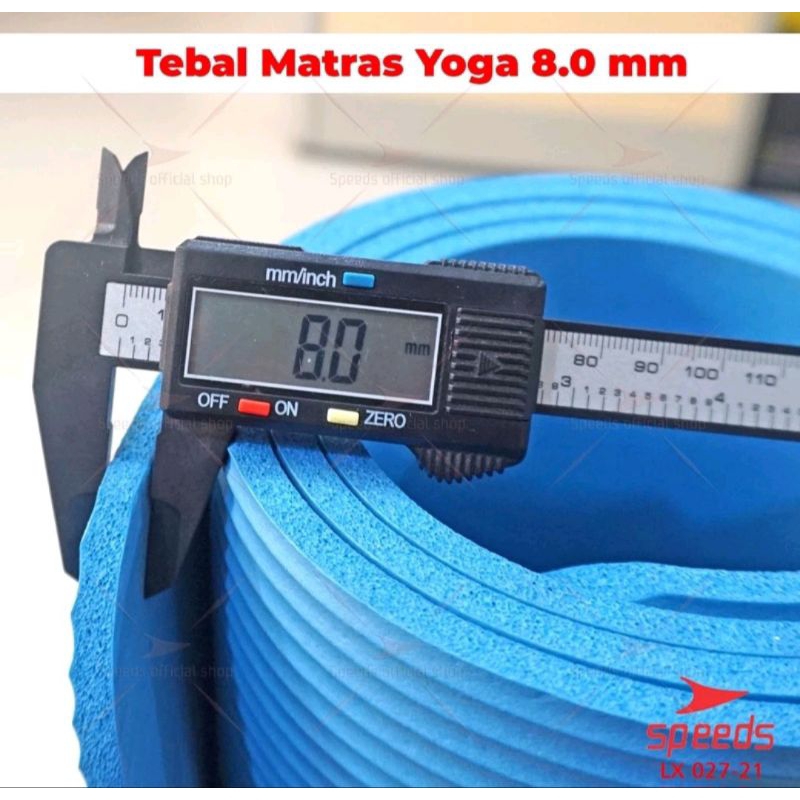 Jual Speeds Matras Yoga Karpet Spons Tikar olahraga Lanta Ungu free ...