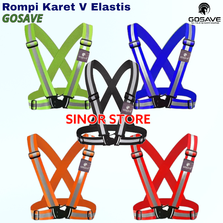 Jual Disc XtraSs9S3 Rompi Safety V Karet Elastis Safety Vest Starp ...