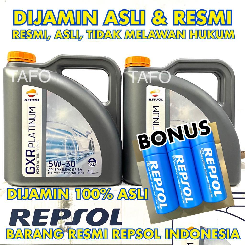 Jual Oli Mesin Mobil Repsol 5W-30 Full Synthetic Kemasan 1 Liter