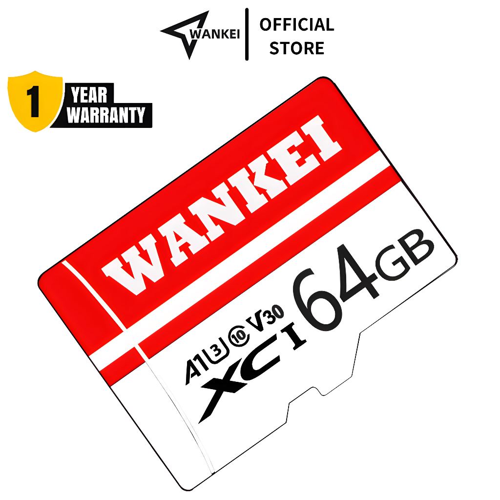 Jual WANKEI Memory Card HP Kartu Memori SD 64GB / 32GB / 16GB 180MBps