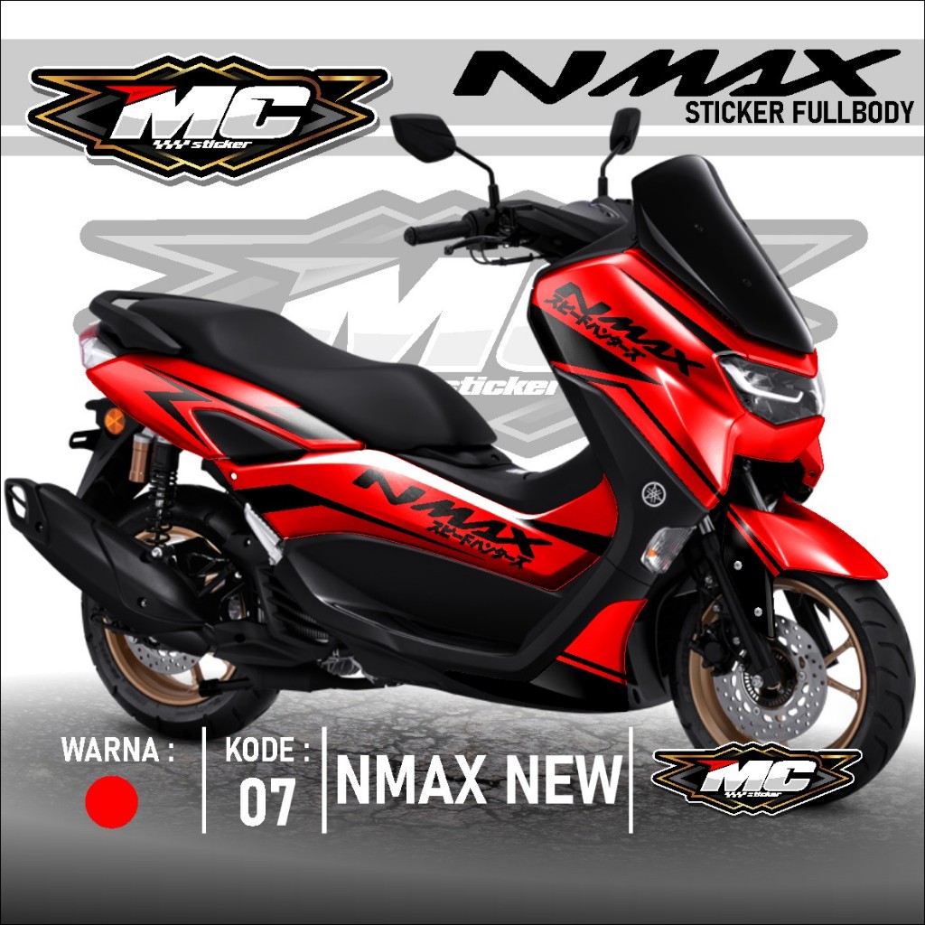 Jual MC Sticker Cutting - Decal Sticker Nmax New Full Body 2020 2021 ...