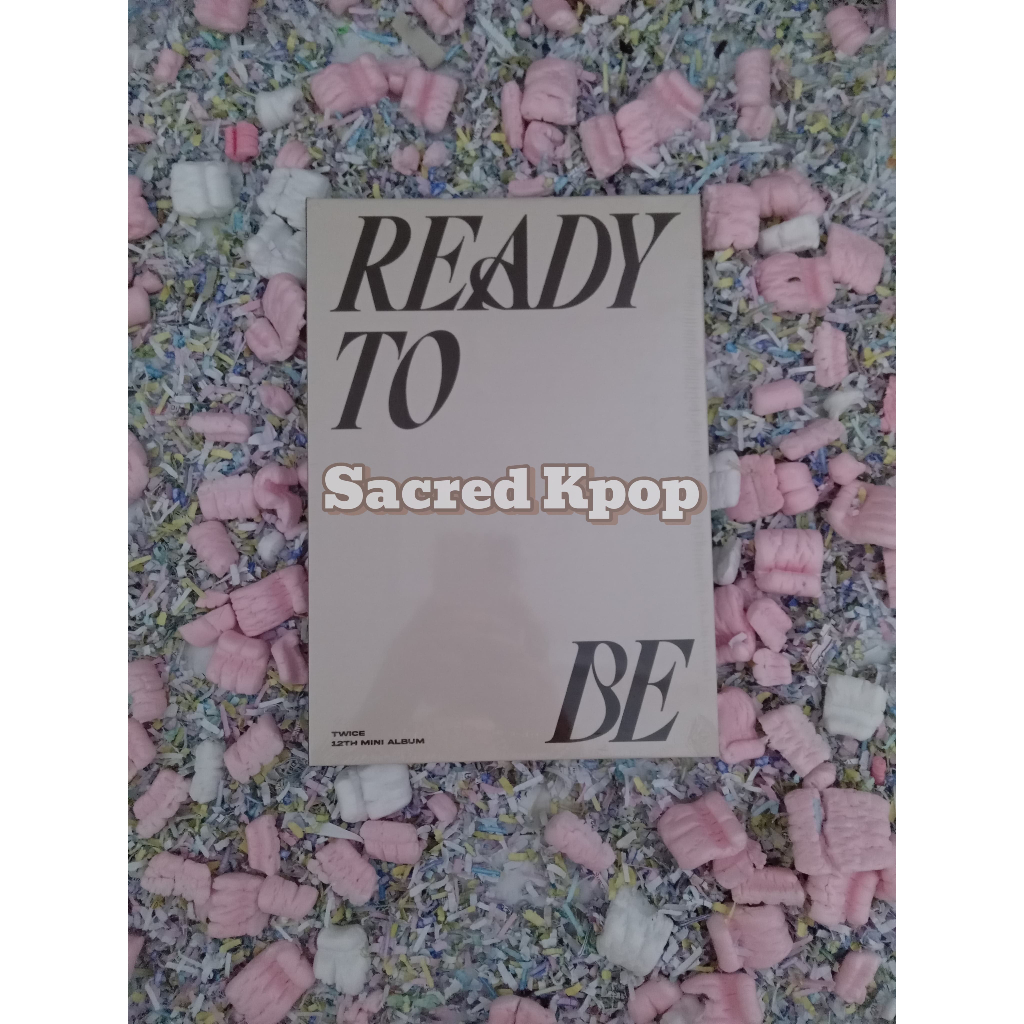 TWICE - READY TO BE 12th Mini Album+Pre-Order Benefit+Folded Poster