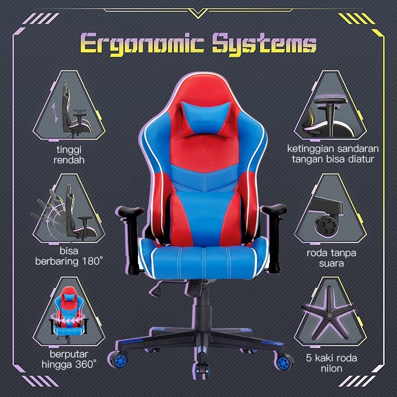 Jual Keep Going Max- Kursi Gaming/ Gaming Chair / Kursi Santai Kursi