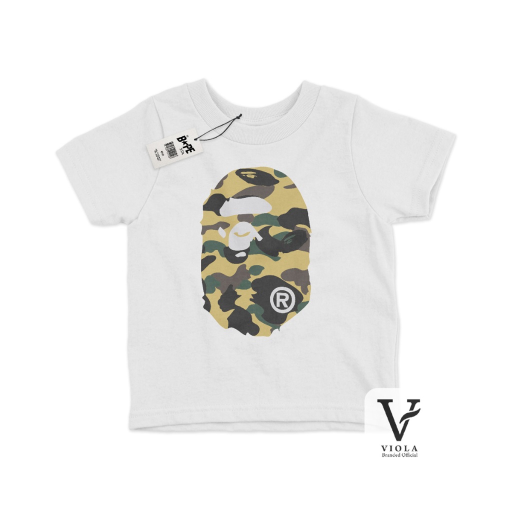 Jual KAOS ANAK BAPE A BATHING APE BRANDED MIRROR TSHIRT ORIGINAL