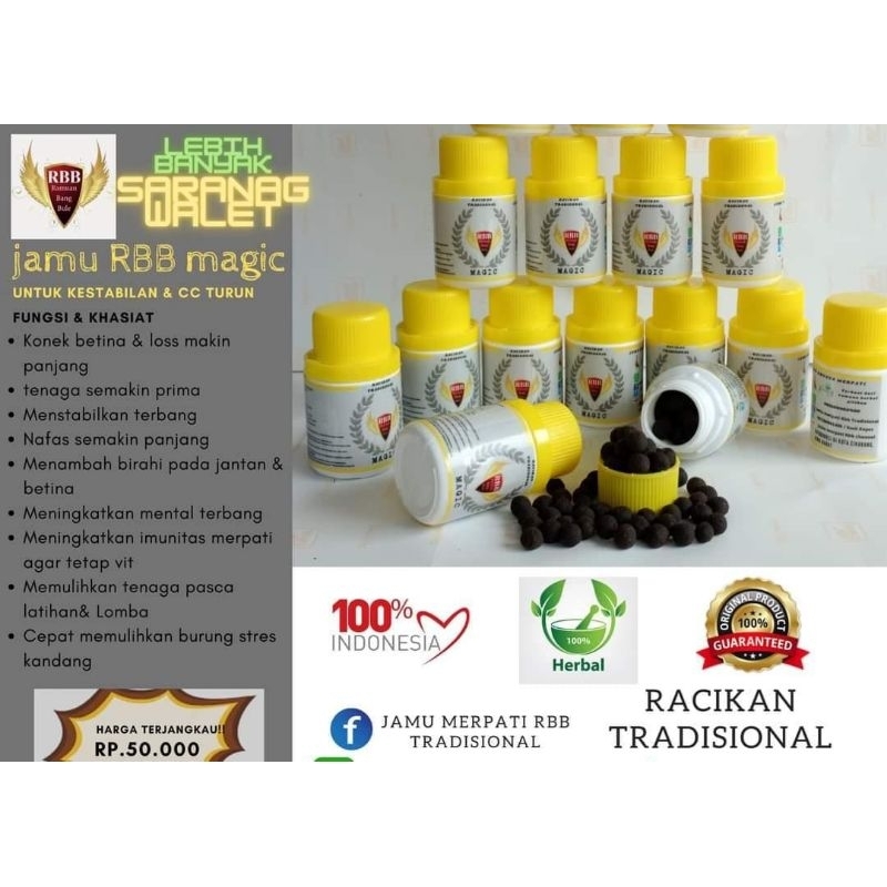 Jual Jamu Merpati RBB Magic Botol Kuning ,Merpati Kolong Balap Tomprang ...