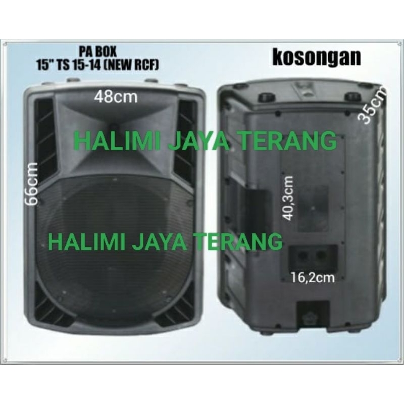 Box speaker model store rcf