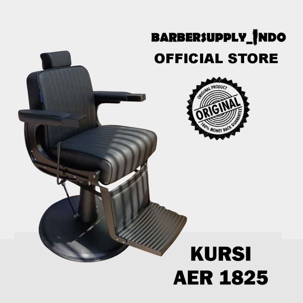Jual KURSI BARBER SHOP HIDROLIK KURSI BARBERSHOP SALON AER 1825 | Shopee Indonesia