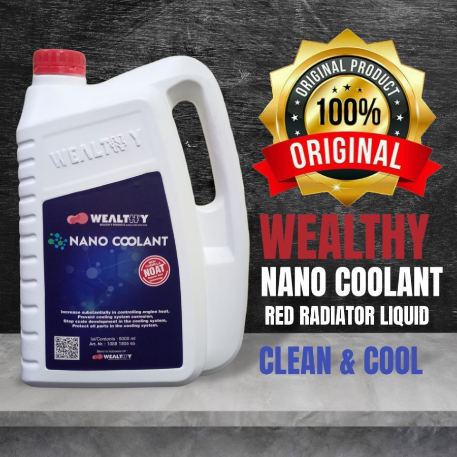 Jual AIR Water RADIATOR MERAH COOLENT RADIATOR Treatment wealthy ...