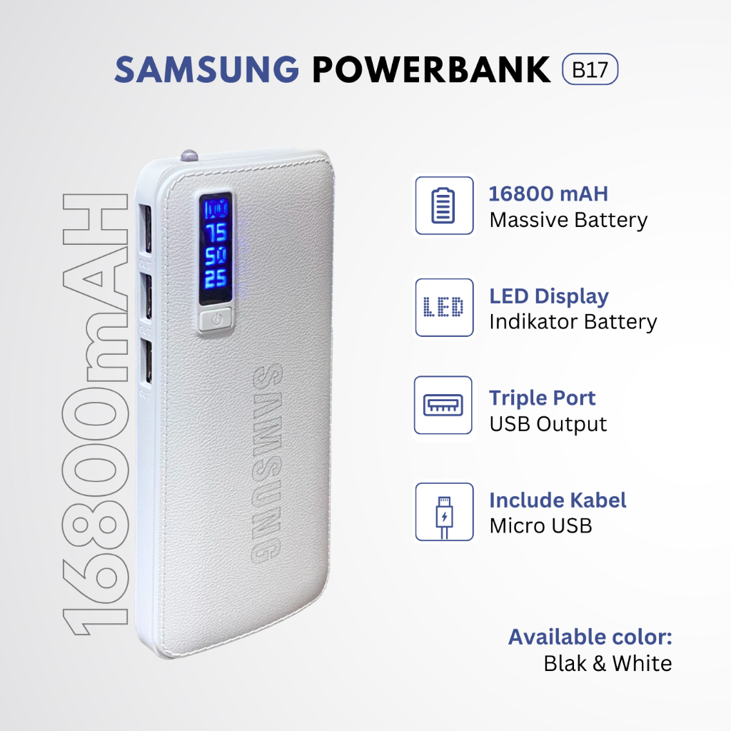 Jual power bank samsung mah Harga Terbaik Termurah Oktober 2025