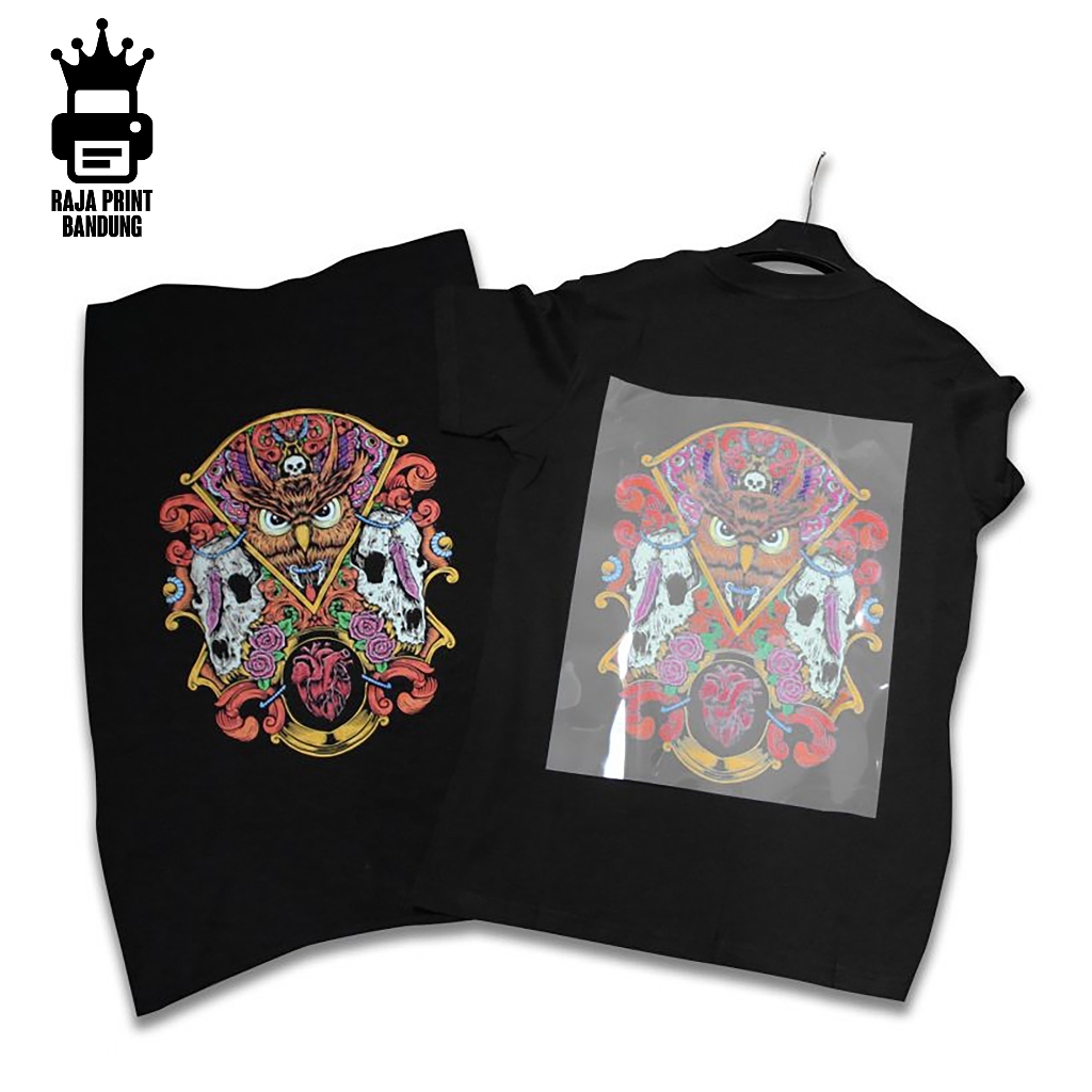 Jual DTF Sablon Sticker Setrika Custom Satuan Tanpa Kaos Tinggal Press ...