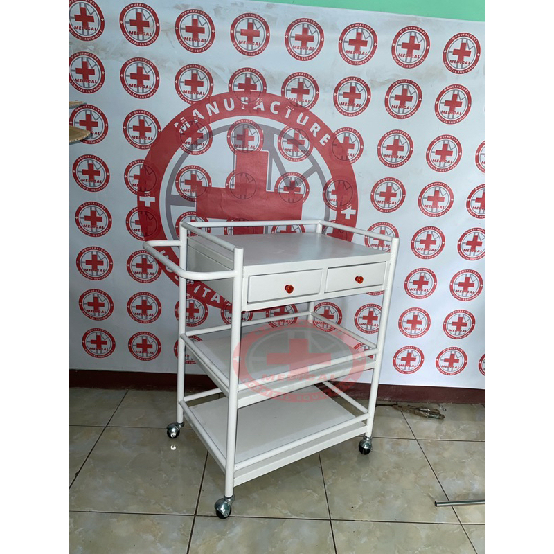 Jual Troli Rak Laci Besi Trolley Instrumen Rak Laci Pc Shopee Indonesia